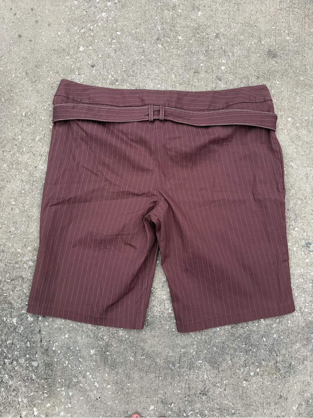 Vintage Y2K Baby Phat Pinstripe Shorts - Picture 5 of 6